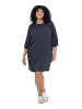 Ulla Popken Midikleid in dunkles olive