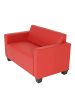 MCW 2er Sofa Moncalieri, Rot