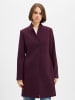 comma Kurzmantel in aubergine