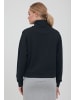 Oxmo Troyer OXGrethe 21800011-ME Sweatpullover mit Stehkragen / Troyer in Dunkelblau