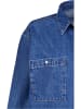 Urban Classics Urban Classics Hemden in mid indigo washed
