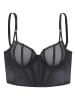 LASCANA Corsage in schwarz
