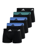 adidas 5er Pack Trunk Active Flex Cotton in Schwarz