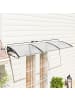 Outsunny Vordach,90L x 295B x 23,5H cm,Weiß