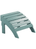 Beliani Gartenstuhl ADIRONDACK in Blau - (W) 50 x (H) 34 x (L) 43 cm