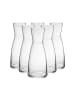 Bormioli Rocco 6er Set Karaffen YPSILON 1 Liter in transparent