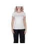 Creme Baumwolle T-Shirt