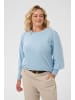 KAFFE curve Strickpullover KClizzy Regular fit in Blue Fog