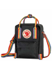 FJÄLLRÄVEN Kanken Rainbow Sling - Umhängetasche 20 cm in black-rainbow pattern