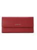 Lazarotti Bologna Leather Geldbörse Leder 19 cm in red
