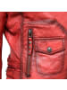 Roberto Geissini Okkea Lederjacke Rot