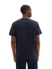 Tom Tailor T-Shirt PRINTED POCKET in Blau