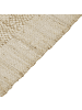 Beliani Geflochtener Teppich YELMEZ in Beige - (W) 80 x (H) 1.5 x (L) 150 cm