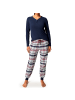 Skiny Schlafanzug in Mehrfarbig