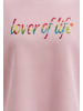 IZIA Women Sweatshirt in Light Rose
