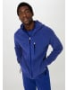 Hessnatur Fleece Jacke in ultramarine