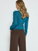 Peppercorn Pullover in Ocean Depths metallic