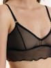 Erlich Textil  Erlich Textil Bustier ICONIC MESH BRALETTE TOP in schwarz