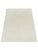 KADIMA DESIGN Teppich Kurzflor Unifarben Wohnzimmer in Creme