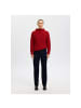 Selected Pullover in equestrian red