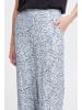 ICHI Casual Hose IHAYA Regular fit in Della Robbia Blue Dot Aop