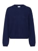 SAINT TROPEZ Strickpullover PippieSZ Oversize fit in Eclipse