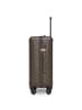 Lazarotti Palermo 4 Rollen Trolley M 66 cm dark brown 1