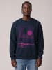 wat? Apparel Sweatshirt Sun and Moon Skyline in Dunkelblau