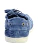 natural world Umweltfreundliches Derby-Leder „Nautico Enzimatico“ Blau