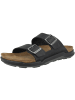 Birkenstock Sandale Arizona CT geöltes Nubukleder normal in schwarz