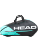 HEAD Tennistasche Tour Team 9R in schwarz-mint