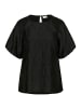 KAFFE curve Bluse kurzarm KCgirla Regular fit in Black Deep