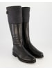 dirndl+bua Winterstiefel in Schwarz
