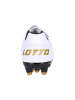 Lotto Fußballschuh MILANO 700 AGM JR S in 6WX All White/Light Platino