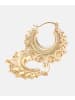 Vanlere Creolen aus 375 Gelbgold