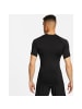 Nike M NP DF TIGHT TOP SS in Schwarz017