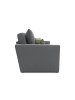 58 aufm Kessel GARTENLOUNGE Set 1 Bozhitsa 170x104x105 mit Outdoorbezug in dunkelgrau