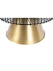 Kayoom Beistelltisch Malibu 125 in braun - schwarz - gold