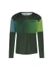 SHIMANO Long Sleeve Jersey Warm Printed MYOKO in Moss Green