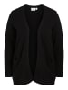 Vila Plus Size Strickjacke Stretch Cozy Cardigan Übergröße VIRIL in Schwarz-2