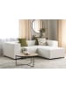 Beliani 3-tlg 2-Sitzer Sofa ARDAL in Weiß/Schwarz