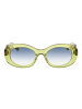 Ana Hickmann Frauen Sonnenbrille Oval Grün