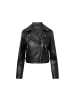 Bolongaro Trevor Lederjacke Wren Biker in schwarz