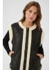 Kaffe Weste KApernille Loose fit in Black Deep