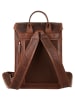 X-ZONE Rucksack echt Leder in cognac