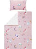 Erwin Müller Renforcé Kinder-Wendebettwäsche in rosa