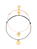 PURELEI Armband-Set Fate in Gold