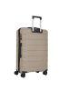 D&N Travel Line 4100 4 Rollen Trolley L 74 cm in taupe