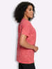 Sieh an! Longshirt in grapefruit-ecru-bedruckt