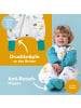 Schlummersack Bio Schlafsack mit Füßen und umklappbaren Bündchen 3.5 TOG in Türkis